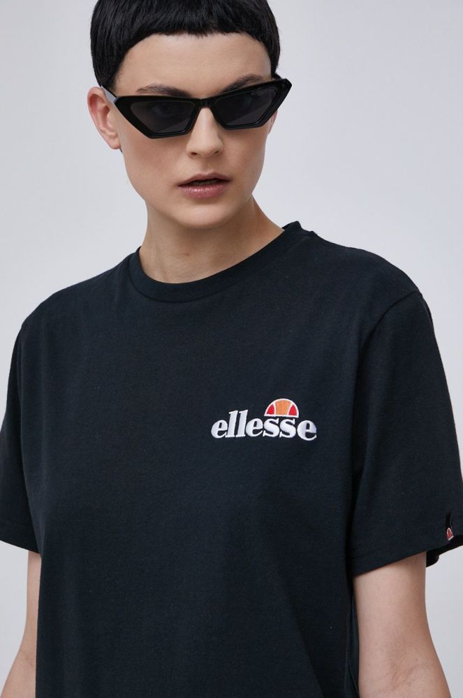 Бавовняна футболка Ellesse колір чорний SGK13290-011 (1792467)
