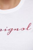 Бавовняна футболка Rossignol колір білий