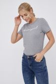 Бавовняна футболка Rossignol колір сірий