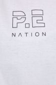 Бавовняний топ P.E Nation колір білий (1830086)