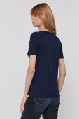 Бавовняна футболка United Colors of Benetton колір синій (1671181)