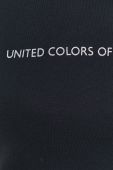 Бавовняна футболка United Colors of Benetton колір чорний (1671185)
