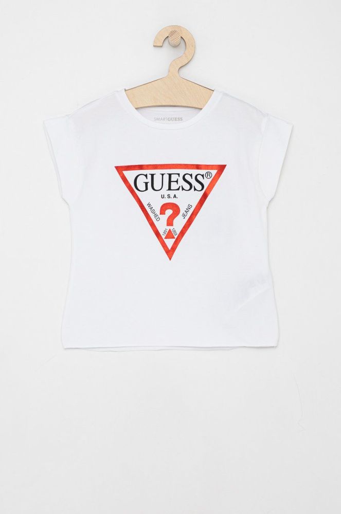 Дитяча футболка Guess колір білий (1521721)