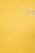 Бігова футболка Under Armour Streaker колір жовтий однотонна