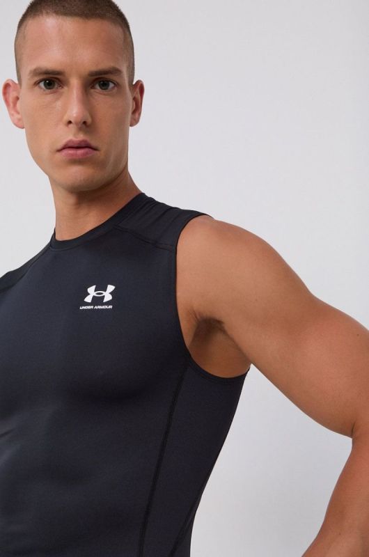 Футболка Under Armour 1361522 чоловіча колір чорний