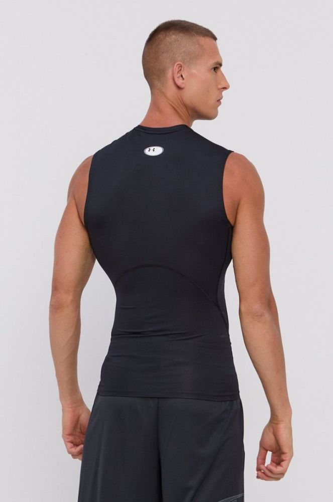 Футболка Under Armour 1361522 чоловіча колір чорний фото 3