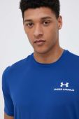 Тренувальна футболка Under Armour Rush Energy однотонна 1366138-001 колір блакитний (3101635)