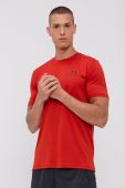 Тренувальна футболка Under Armour Rush Energy колір червоний однотонна 1366138-001