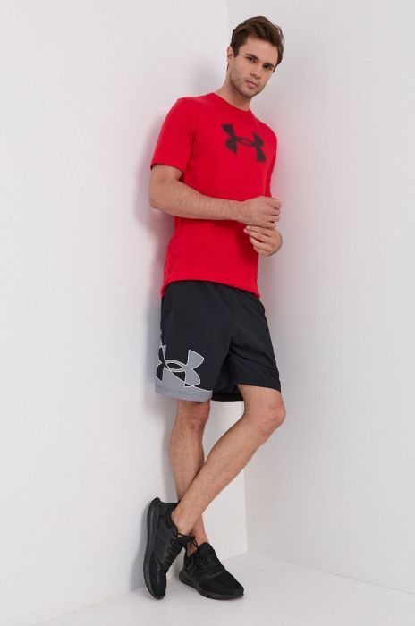 Футболка Under Armour 1329583 чоловіча колір червоний з принтом 1329583-600