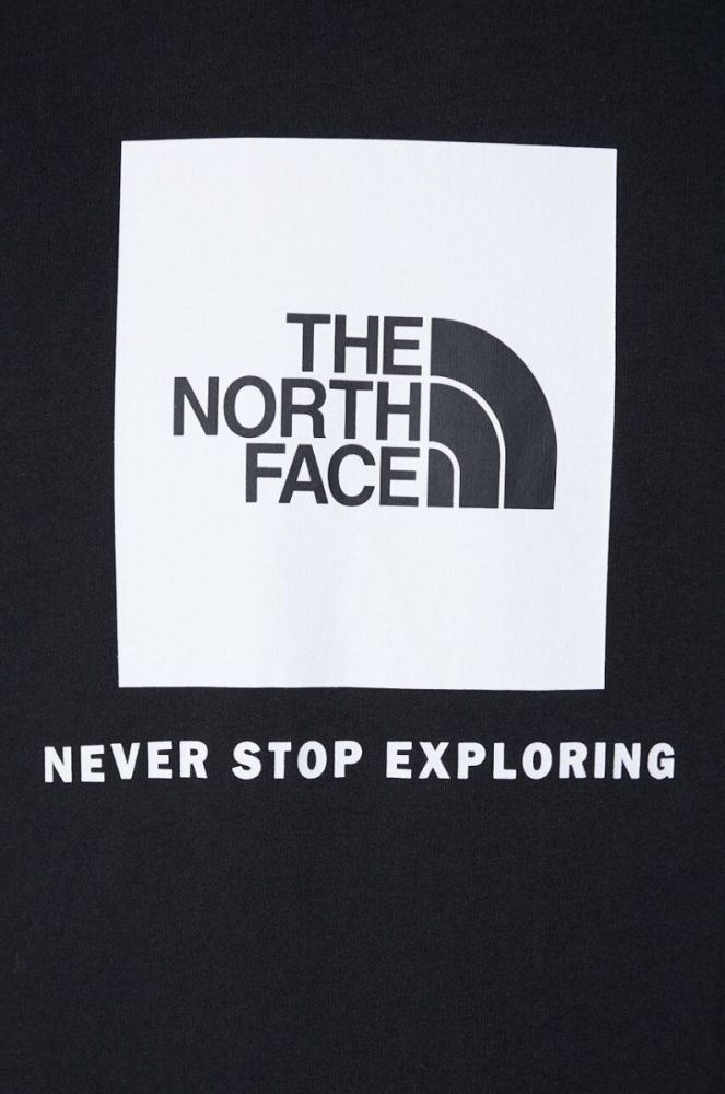Бавовняна футболка The North Face колір чорний з принтом NF0A3BQOJK31-JK31 фото 6