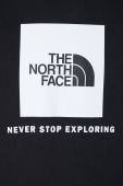 Бавовняна футболка The North Face колір чорний з принтом NF0A3BQOJK31-JK31