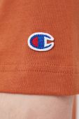 Бавовняна футболка Champion 216548 колір помаранчевий з аплікацією 216548-MS053