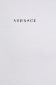 Футболка Versace чоловічий колір білий однотонна