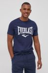 Бавовняна футболка Everlast колір синій з принтом