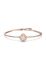 Браслет Swarovski жіночий колір рожевий (2309697)