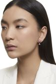 Сережки Swarovski колір рожевий (2353990)