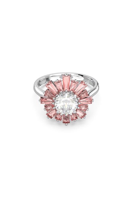 Перстень Swarovski Sunshine колір рожевий