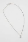 Срібне кольє AllSaints колір срібний (2440272)
