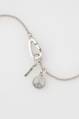 Срібне кольє AllSaints колір срібний (2440272)