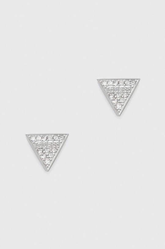 Сережки Guess колір срібний (2839617)