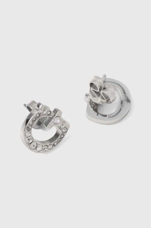 Сережки Guess колір срібний (3566517) фото 2