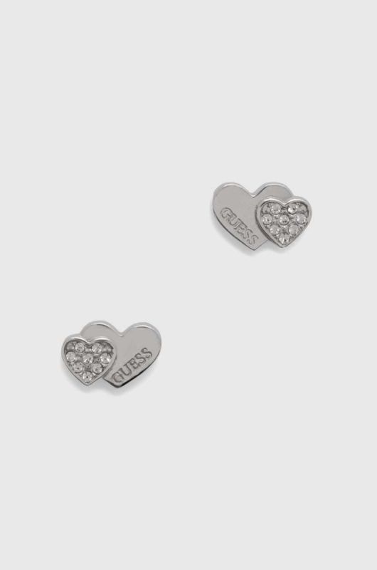 Сережки Guess колір срібний (3566519)