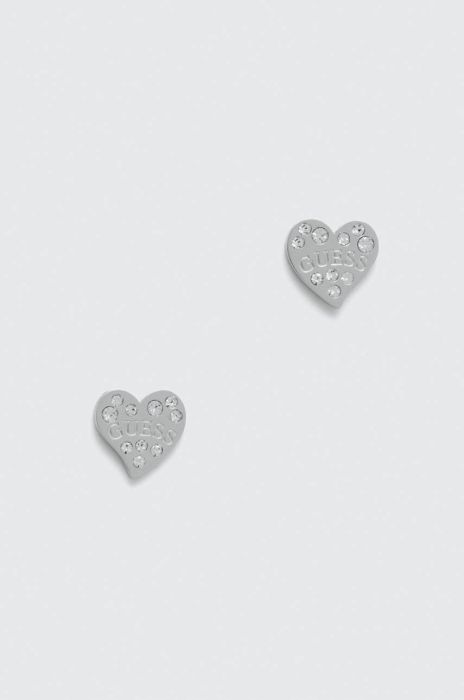 Сережки Guess колір срібний (3566520)