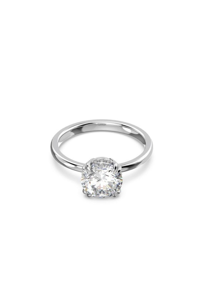 Перстень Swarovski колір срібний (2481151)