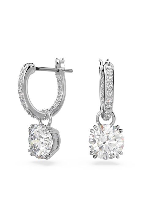 Сережки Swarovski колір срібний (2484245)