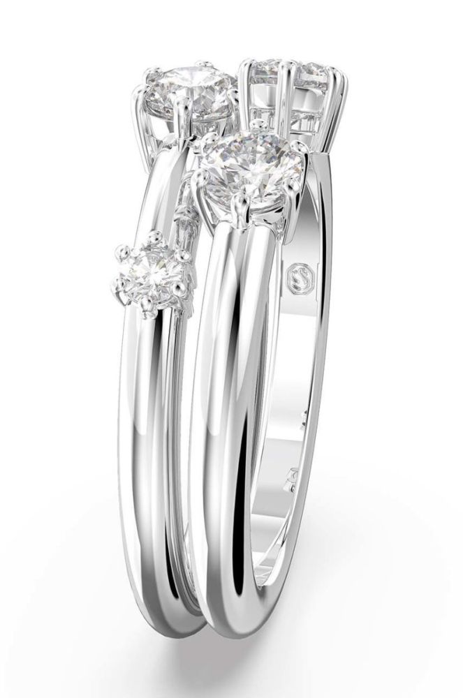 Перстень Swarovski колір срібний (2539798) фото 3