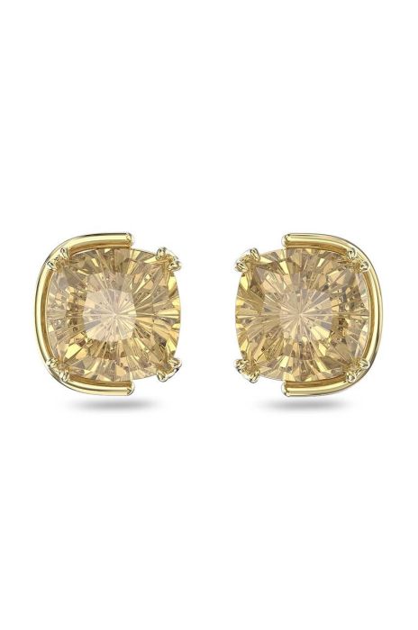 Сережки Swarovski колір золотий (2542863)
