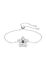 Браслет Swarovski жіночий колір срібний (2542872)