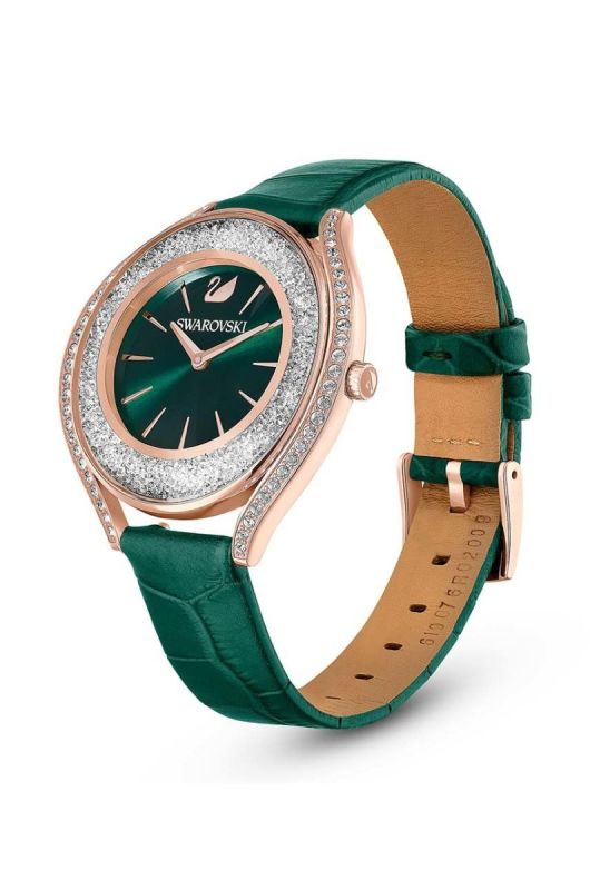 Годинник Swarovski жіночий колір зелений фото 2