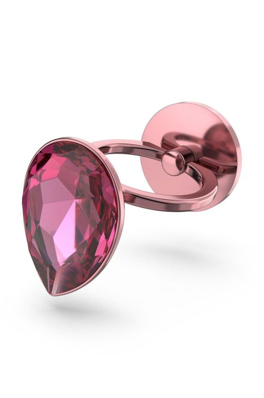 Тримач для телефону з кільцем для пальця Swarovski колір рожевий (2828702) фото 2