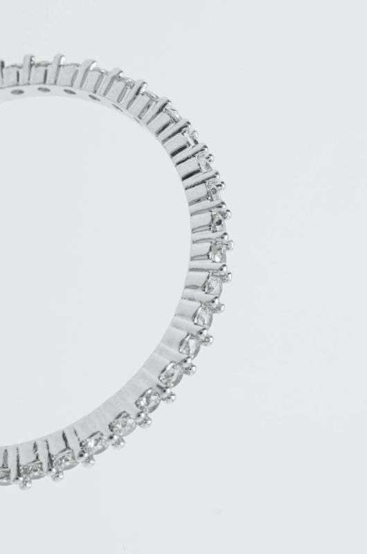 Перстень Swarovski 5007781 Vittore колір срібний фото 2