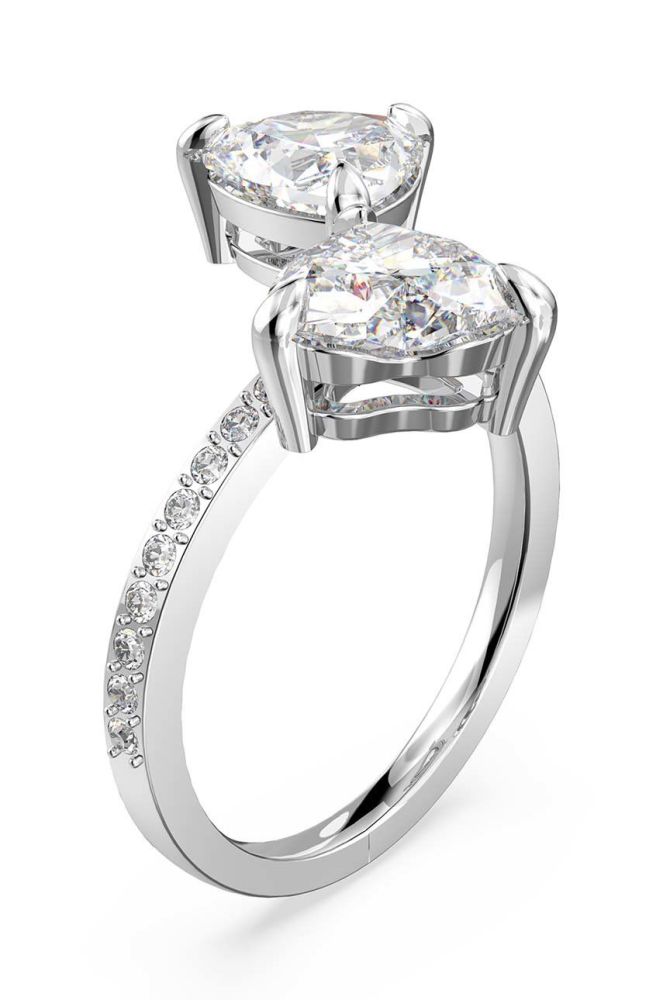 Перстень Swarovski 5535191 ATTRACT SOUL колір срібний