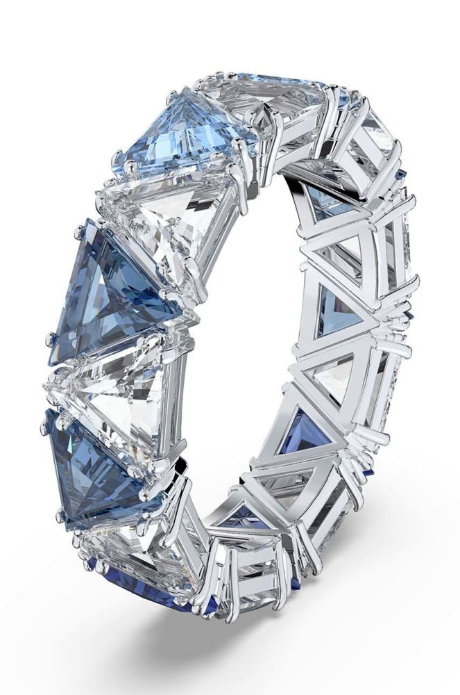 Перстень Swarovski Ortyx колір срібний (2827708)