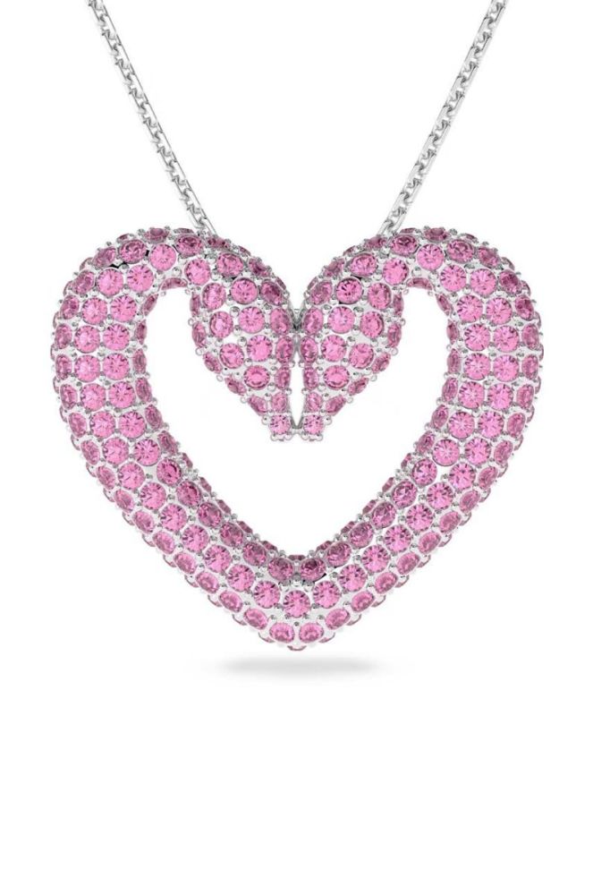 Ланцюжок Swarovski Una колір рожевий (2827498) фото 2