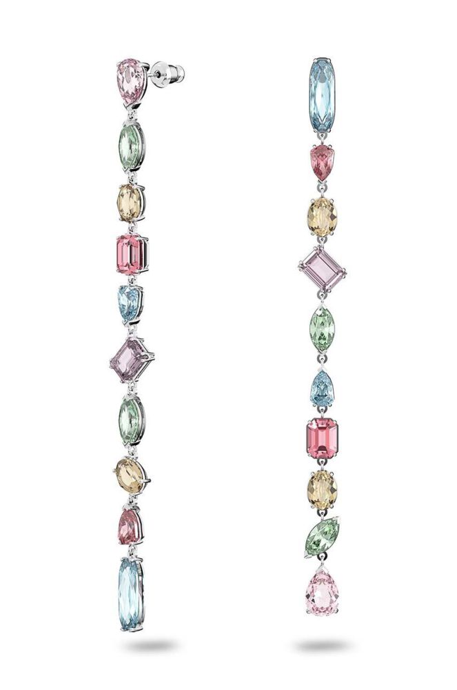 Сережки Swarovski Gema колір барвистий (2838771)