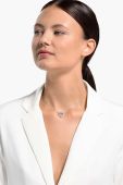 Ланцюжок Swarovski Infinity колір срібний