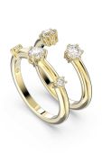 Перстень Swarovski Constella колір золотий (2818820)