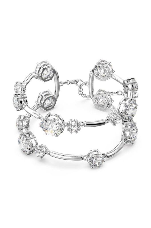 Перстень Swarovski Constella жіночий колір срібний фото 2