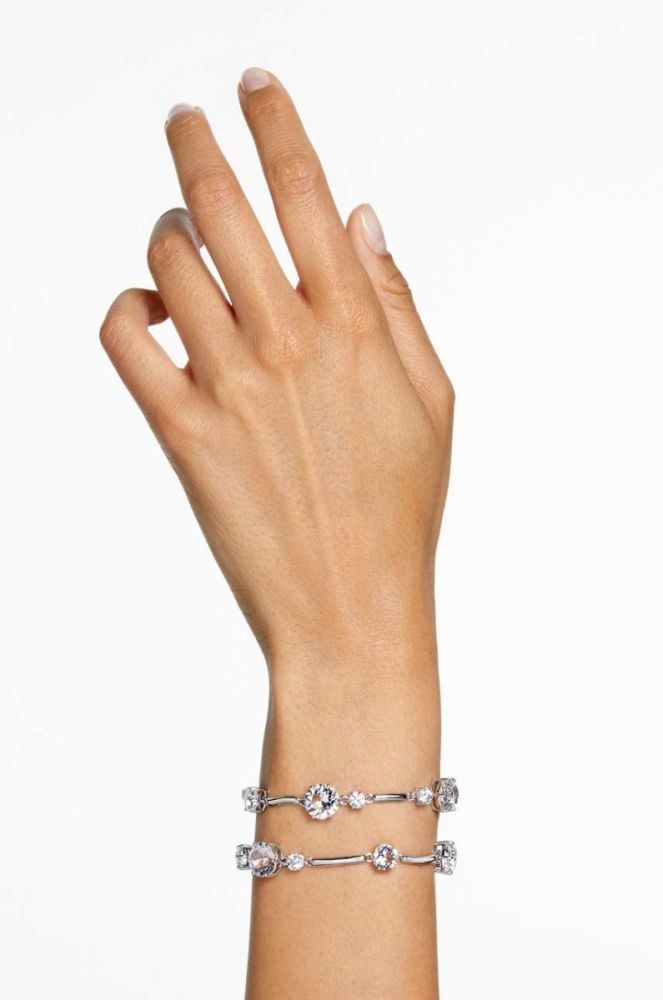 Перстень Swarovski Constella жіночий колір срібний фото 4