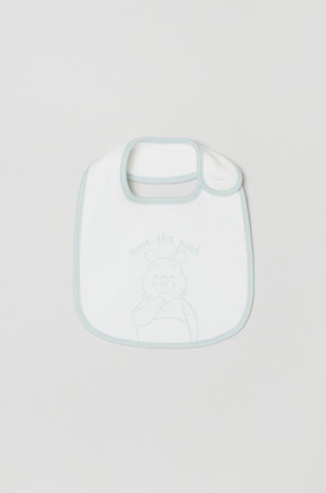 Дитячий слюнявчик OVS колір білий