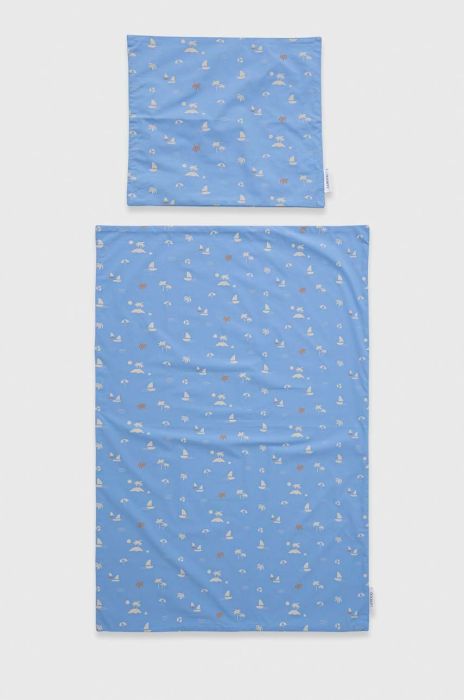 Бавовняна дитяча постіль Liewood Carmen колір блакитний (2805835)