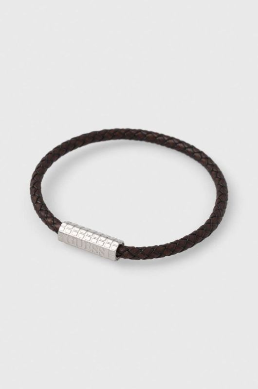 Браслет Guess чоловічий колір коричневий (2844536)