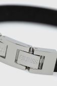 Шкіряний браслет Guess чоловічий колір чорний (2844539)