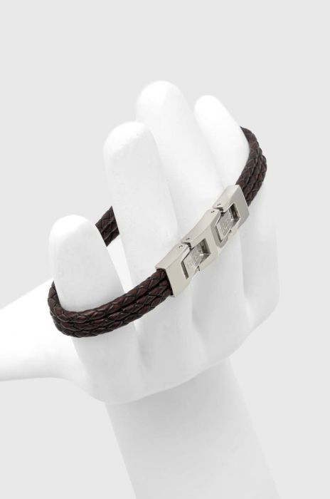 Браслет Guess чоловічий колір коричневий (2844546)