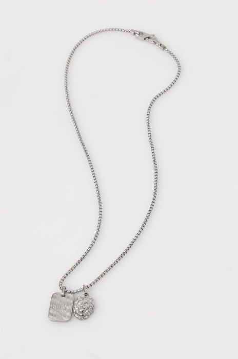 Ланцюжок Guess чоловічий колір срібний (2781694)