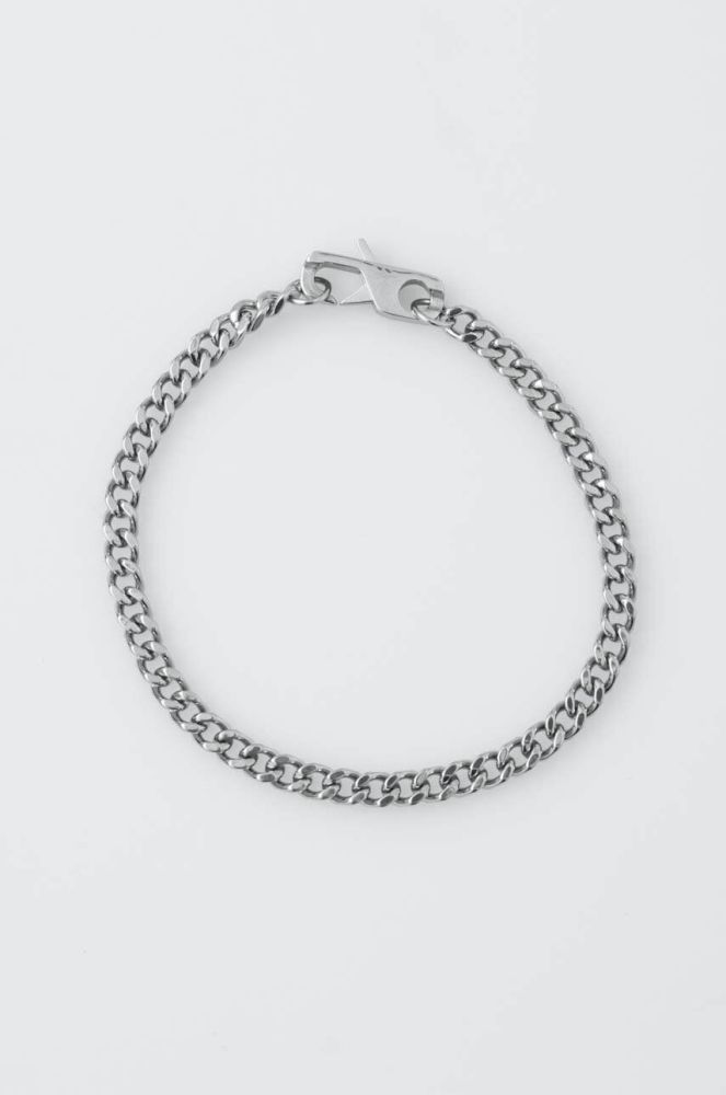 Браслет Guess чоловіча колір срібний (3566524)